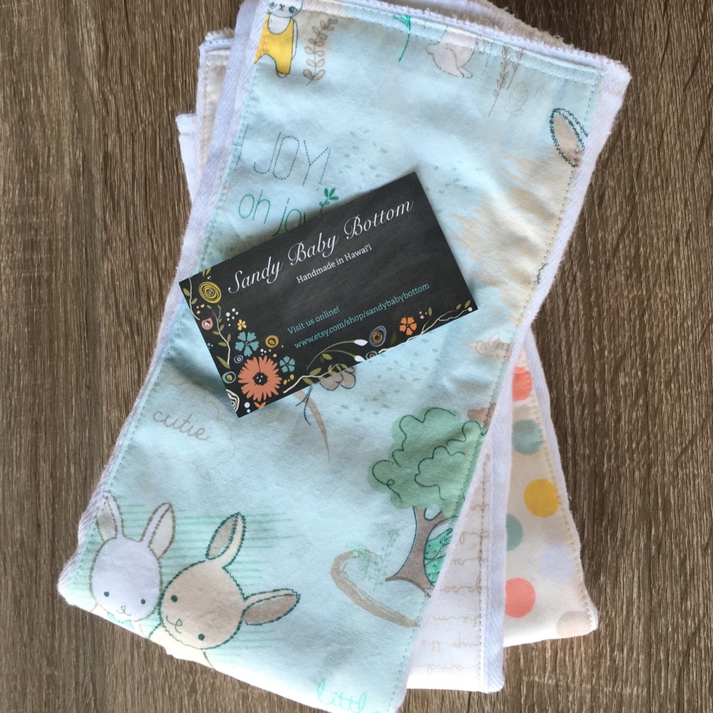 Burp cloths - set of 3 - NWT
